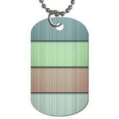 Lines Stripes Texture Colorful Dog Tag (Two Sides)