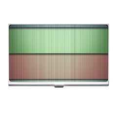 Lines Stripes Texture Colorful Business Card Holders