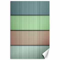 Lines Stripes Texture Colorful Canvas 20  x 30  