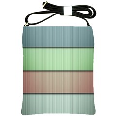 Lines Stripes Texture Colorful Shoulder Sling Bags