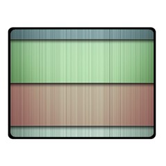 Lines Stripes Texture Colorful Fleece Blanket (Small)