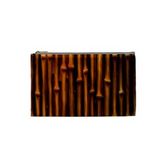 Abstract Bamboo Cosmetic Bag (small)  by Simbadda