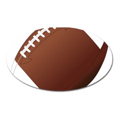 Football American Sport Ball Oval Magnet by Alisyart
