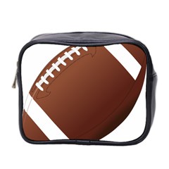 Football American Sport Ball Mini Toiletries Bag 2-side by Alisyart