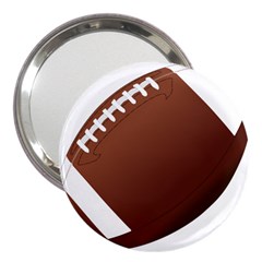 Football American Sport Ball 3  Handbag Mirrors