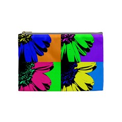 Flower Pop Sunflower Cosmetic Bag (medium) 