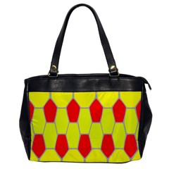 Football Blender Image Map Red Yellow Sport Office Handbags