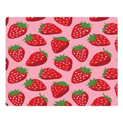 Fruit Strawbery Red Sweet Fres Double Sided Flano Blanket (large)  by Alisyart