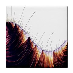 Abstract Lines Tile Coasters by Simbadda