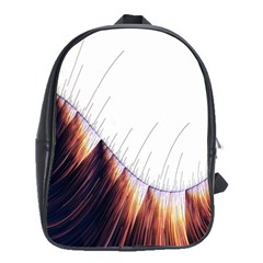 Abstract Lines School Bags(large) 