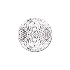 Pattern Monochrome Terrazzo Golf Ball Marker (10 Pack) by Simbadda