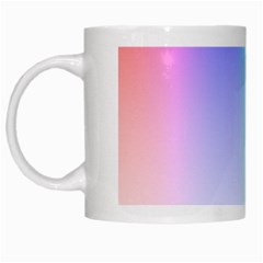 Layer Light Rays Rainbow Pink Purple Green Blue White Mugs by Alisyart