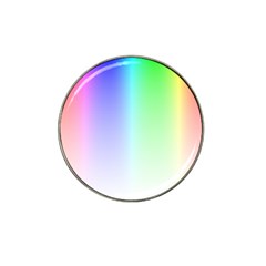 Layer Light Rays Rainbow Pink Purple Green Blue Hat Clip Ball Marker (4 Pack) by Alisyart