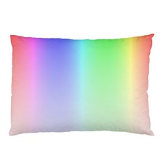 Layer Light Rays Rainbow Pink Purple Green Blue Pillow Case