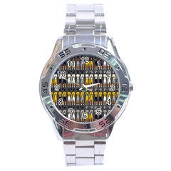 Football Uniforms Team Clup Sport Stainless Steel Analogue Watch