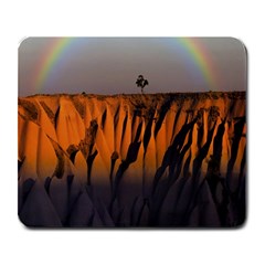 Rainbows Landscape Nature Large Mousepads by Simbadda