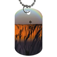 Rainbows Landscape Nature Dog Tag (two Sides)