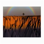 Rainbows Landscape Nature Small Glasses Cloth Front