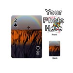 Rainbows Landscape Nature Playing Cards 54 (Mini)  Front - Spade2