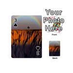 Rainbows Landscape Nature Playing Cards 54 (Mini)  Front - Spade3