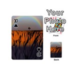 Rainbows Landscape Nature Playing Cards 54 (Mini)  Front - Spade10