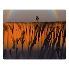 Rainbows Landscape Nature Double Sided Flano Blanket (large)  by Simbadda