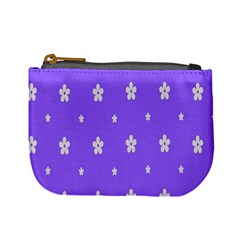 Light Purple Flowers Background Images Mini Coin Purses