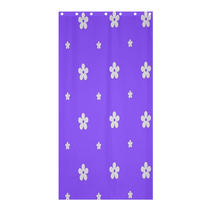 Light Purple Flowers Background Images Shower Curtain 36  x 72  (Stall) 