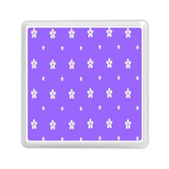 Light Purple Flowers Background Images Memory Card Reader (square) 