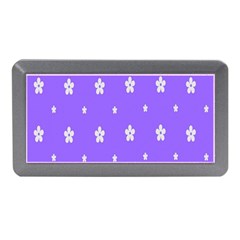 Light Purple Flowers Background Images Memory Card Reader (mini)