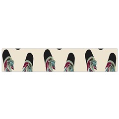 Succulent Plants Pattern Lights Flano Scarf (Small)