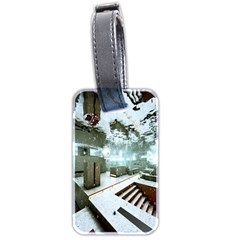 Digital Art Paint In Water Luggage Tags (two Sides)