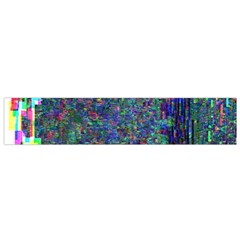 Glitch Art Flano Scarf (small)