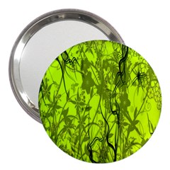 Concept Art Spider Digital Art Green 3  Handbag Mirrors by Simbadda