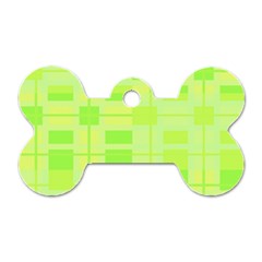 Pattern Dog Tag Bone (two Sides)