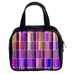 Plasma Gradient Gradation Classic Handbags (2 Sides) by Simbadda