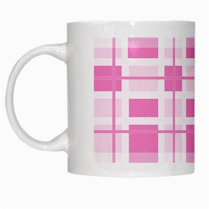 Pattern White Mugs