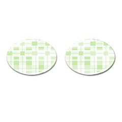 Pattern Cufflinks (Oval)