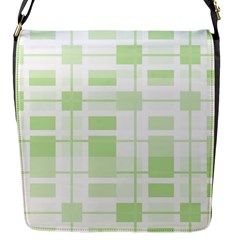 Pattern Flap Messenger Bag (S)