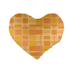 Pattern Standard 16  Premium Heart Shape Cushions by Valentinaart