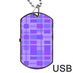 Pattern Dog Tag USB Flash (Two Sides) Front