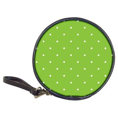 Mages Pinterest Green White Polka Dots Crafting Circle Classic 20-cd Wallets