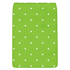 Mages Pinterest Green White Polka Dots Crafting Circle Flap Covers (s)  by Alisyart