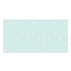 Mages Pinterest White Blue Polka Dots Crafting  Circle Satin Shawl