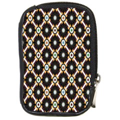 Flower Floral Line Star Sunflower Compact Camera Cases