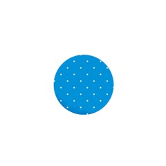 Mages Pinterest White Blue Polka Dots Crafting Circle 1  Mini Buttons by Alisyart