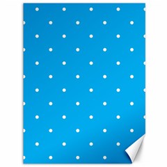 Mages Pinterest White Blue Polka Dots Crafting Circle Canvas 36  X 48   by Alisyart