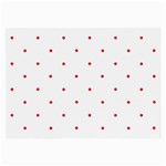 Mages Pinterest White Red Polka Dots Crafting Circle Large Glasses Cloth Front
