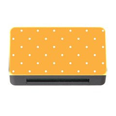 Mages Pinterest White Orange Polka Dots Crafting Memory Card Reader With Cf by Alisyart