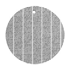 Methods Compositions Detection Of Microorganisms Cells Round Ornament (two Sides)